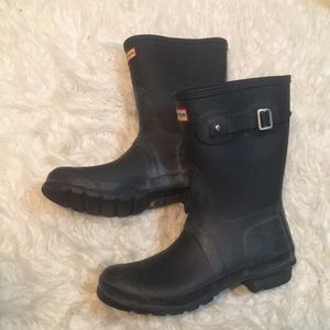 Women’s Original Tour Short Rain Hunter Boots 10